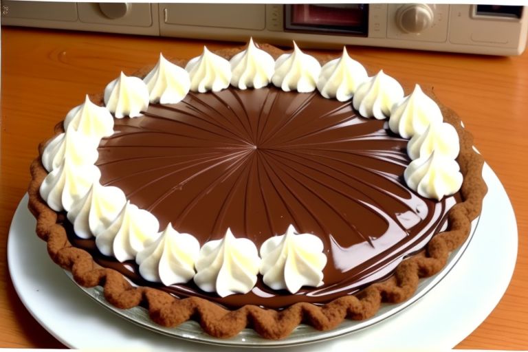 What is a chocolate cream pie made of?